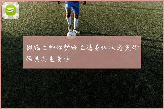 挪威主帅称赞哈兰德身体状态良好强调其重要性